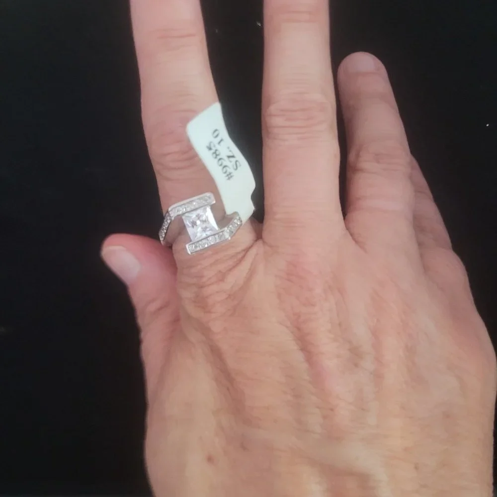 PARK LANE 1/2 Carat CZ “Dashing” NWT Cocktail Ring - Picture 6 of 7